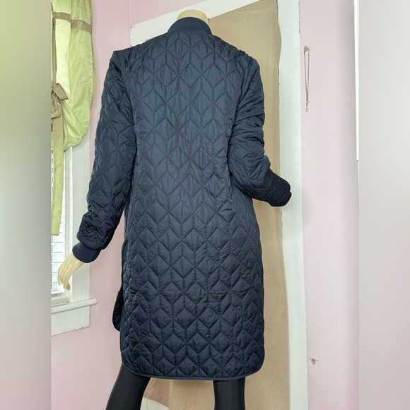 •NEW•ILSE JACOBSEN HORNBAEK Long Quilted Jacket - Picture 4 of 14